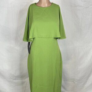 Pomander Place Women's Cape Leah Dress Green Size 4